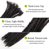 VAST Textured Loc Extensions Human Hair