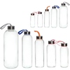 Manufacturer reusable high quality glass drinking water bottle double wall glass water bottles