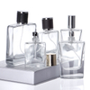Wholesale Custom Logo 30ml 50ml 100ml French Square Crimp Glass Perfume Bottle
