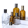 Manufacturer Custom Round Spray Bottle Perfume 30ml 50ml 100ml Amber Clear Unique Cosmetic Perfume Glass Bottle