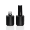 High quality Low MOQ 10ml 15ml empty gel nail polish bottle packaging nail bottle White Black nail glass bottle