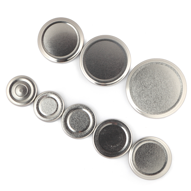 Free Sample 53Mm 63Mm 72Mm 82Mm Glass Storage Containers Bottle Cap Tinplate Lug Cover