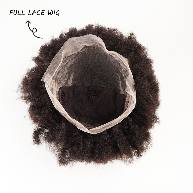 Afro curly full lace wigs (9)