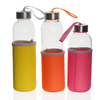 Manufacturer reusable high quality glass drinking water bottle double wall glass water bottles