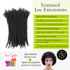 VAST Textured Loc Extensions Human Hair