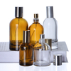 Manufacturer Custom Round Spray Bottle Perfume 30ml 50ml 100ml Amber Clear Unique Cosmetic Perfume Glass Bottle
