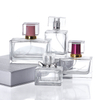 Wholesale Luxury Female Empty Fancy Fragrance Bottles 25ml 50ml 100ml Spray Glass Perfume Bottle
