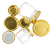 Free Sample 53Mm 63Mm 72Mm 82Mm Glass Storage Containers Bottle Cap Tinplate Lug Cover