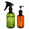 Empty Shampoo Lotion Bottle 100Ml 120Ml 250Ml 500Ml Amber Green Pet Plastic Body Toner Lotion Bottle