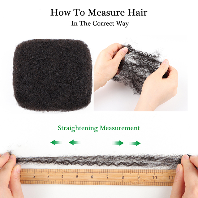 VAST Afro Kinky Bulk Human Hair