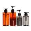 PET Pump Cap Plastic Bottle Cosmetic Liquid Bottle Transparent Plastic Shampoo Bottle 