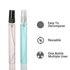 Cheap High Quality 2ml 3ml 5ml 10ml Small Perfume Vials Sample Square Glass Perfume Bottles