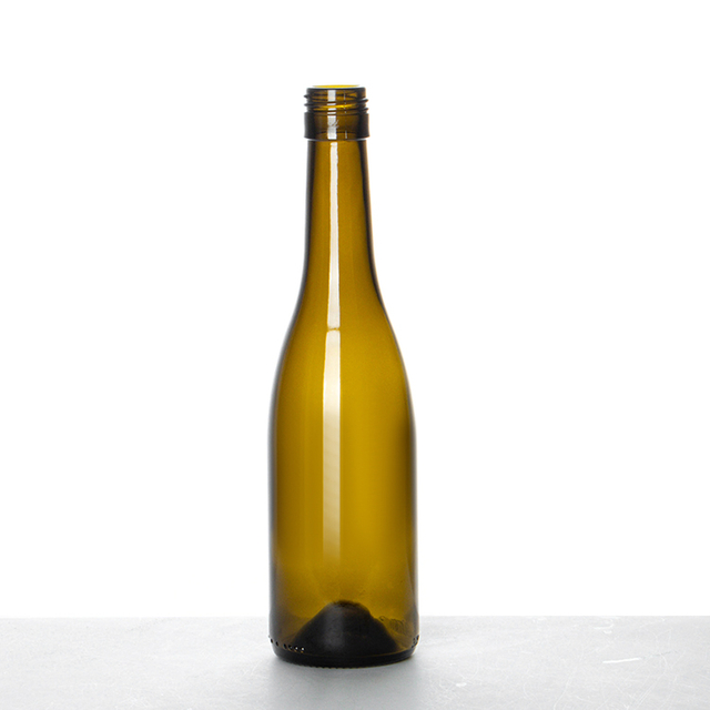 High Quality Factory Produced Wholesale Empty Packaging 750Ml Glass Burgundy Wine Bottle