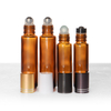 Empty 10 Ml 5 Ml 3Ml 5Ml 6Ml 8Ml 10Ml Frosted Amber Clear Perfume Glass Roller Bottles Roll On Bottle For Essential Oil
