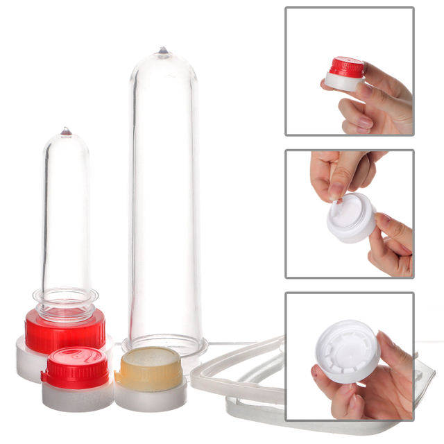 Factory Price 32Mm 46Mm Colors Pet Preform Oil Bottle Preform With Screw Cap