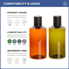250ml Luxury Plastic Pure Dew Bottle PET Inner Plug Cover Skin Care Cosmetic Packaging 200ml Empty Pump Plastic Toner Bottle 