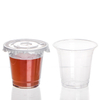 Top Grade Wide Mouth 98Mm Straight Side Disposable Pet Plastic Cups For Milk Tea