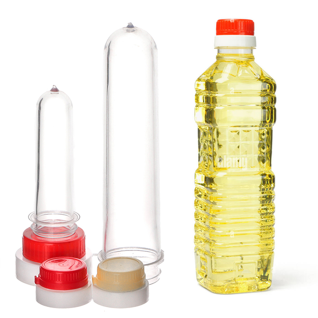 Factory Price 32Mm 46Mm Colors Pet Preform Oil Bottle Preform With Screw Cap