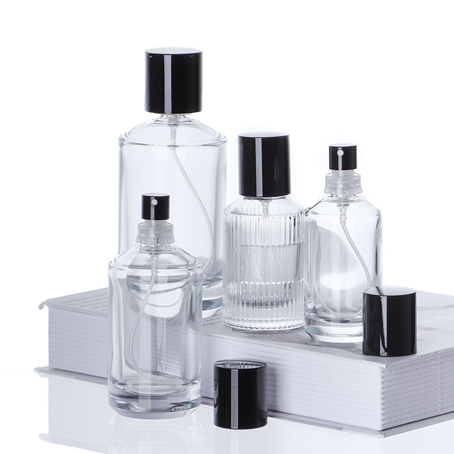 High Quality Manufacturer 50ml 100ml Glass Empty Refillable 50ml Square Spray Glass Perfume Bottle