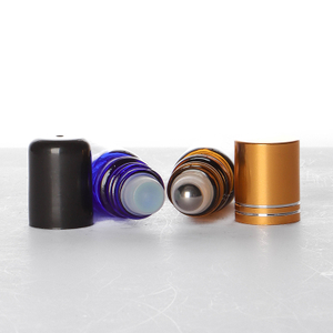 Empty 10 Ml 5 Ml 3Ml 5Ml 6Ml 8Ml 10Ml Frosted Amber Clear Perfume Glass Roller Bottles Roll On Bottle For Essential Oil