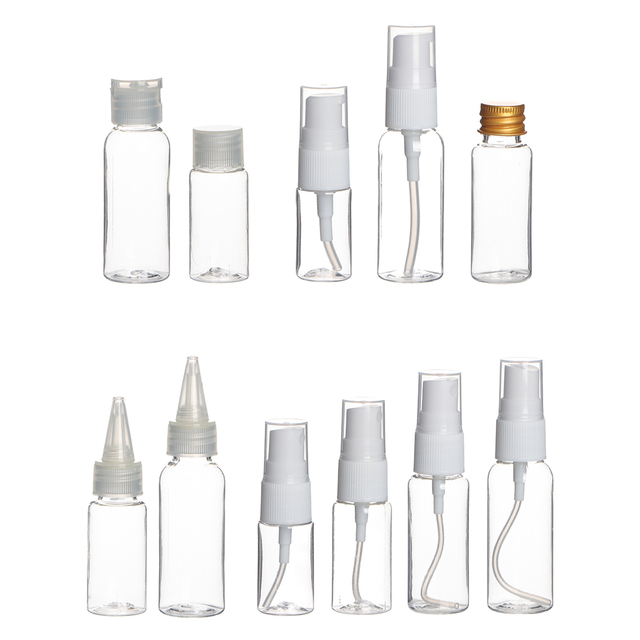 Cosmetic Travel Cosmetic Packing Bottle Kit Custom Travel Bottle Set Plastic Travel Bottles