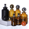 Custom OEM ODM 50ml 100ml Refillable Glass Empty Amber Perfume Bottles