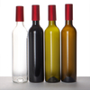 Wholesale Empty 750ml Olive Green Wine Bottle Round Glass Bordeaux Bottle with Cork Cap