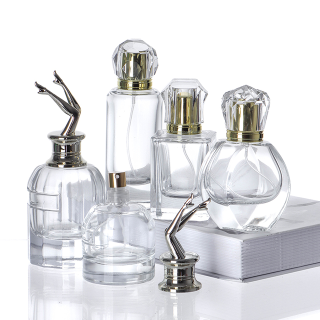 Custom Design Perfume Bottles 50 Mlsl Empty Design Your Own Fragrance Bottle 50ml 100ml With Sprayer Pump For Cosmetic